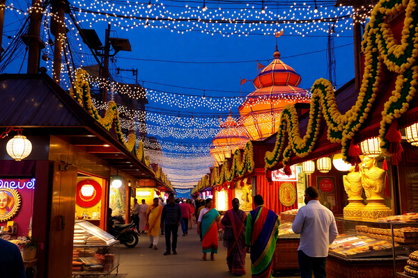 Captivating Moments of Desi Romance: An Indian American Love Story Unfolds at a Cultural Festivity