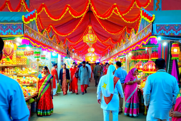 Serendipitous Encounters: Exploring the Heartwarming Nuances of an Indian American Love Story at a South Asian Cultural Festival