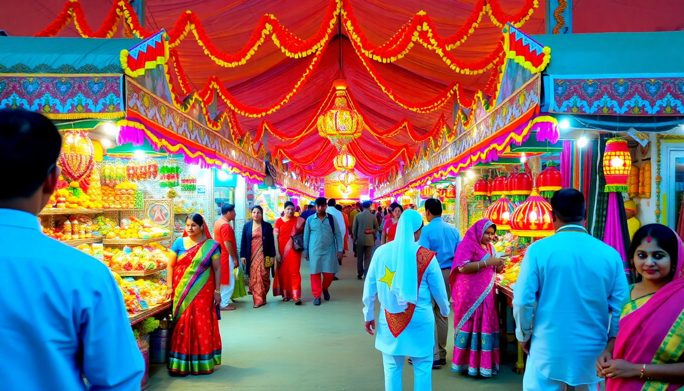 Serendipitous Encounters: Exploring the Heartwarming Nuances of an Indian American Love Story at a South Asian Cultural Festival