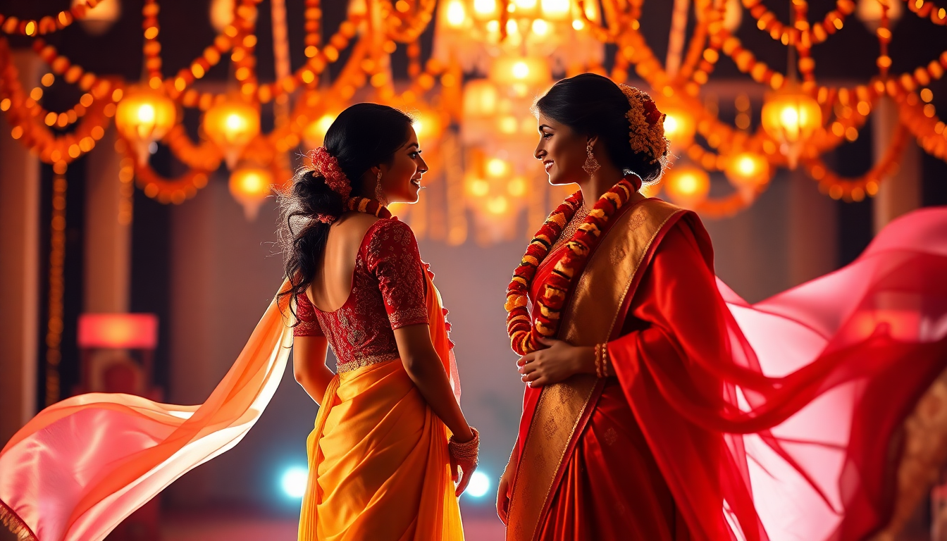 The Moment Between Two Hearts: A Modern Indian American Love Story at a South Asian Social Gathering