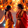 The Moment Between Two Hearts: A Modern Indian American Love Story at a South Asian Social Gathering