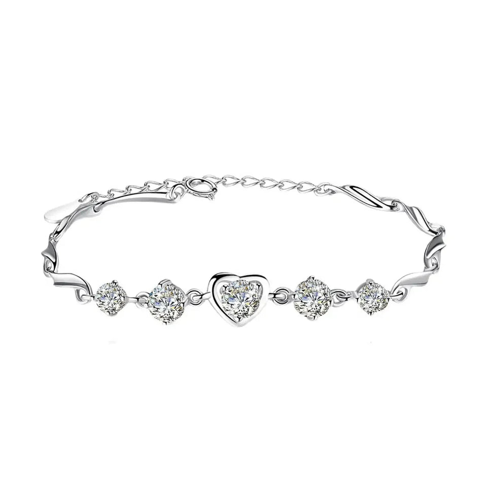 Vira Bracelet by Meri Jaan — lab-grown moissanite bracelet, product photo