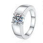 Silver Engagement Ring