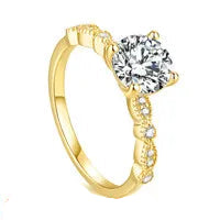 Yellow Gold Diamond Ring