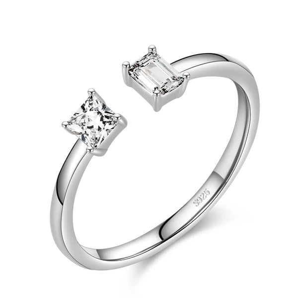 Sparkling Clear Ring
