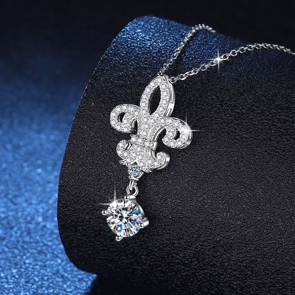 Crown Pendant Necklace 