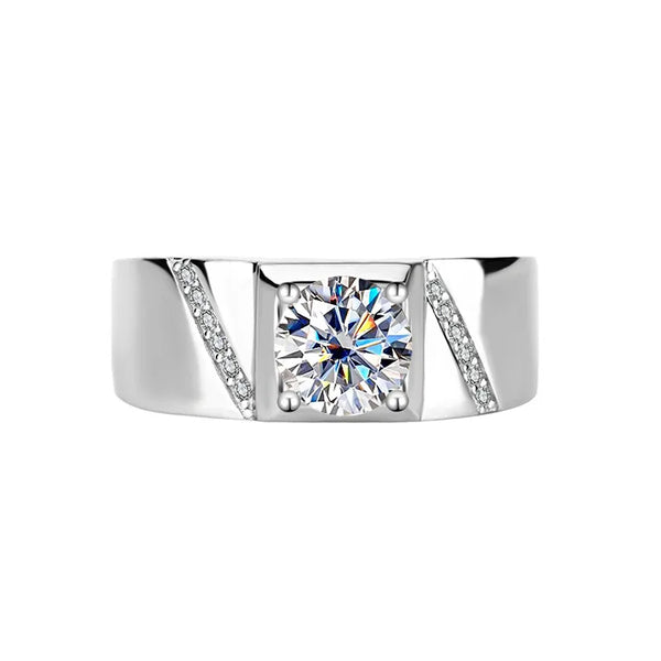 Full Moissanite Wedding Band 5 ct