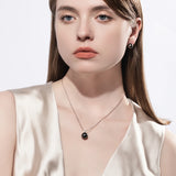 Tahitian Pearl Necklace Diamond