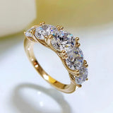 5-Stone Diamond Wedding Ring