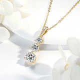 Three Stone Necklace