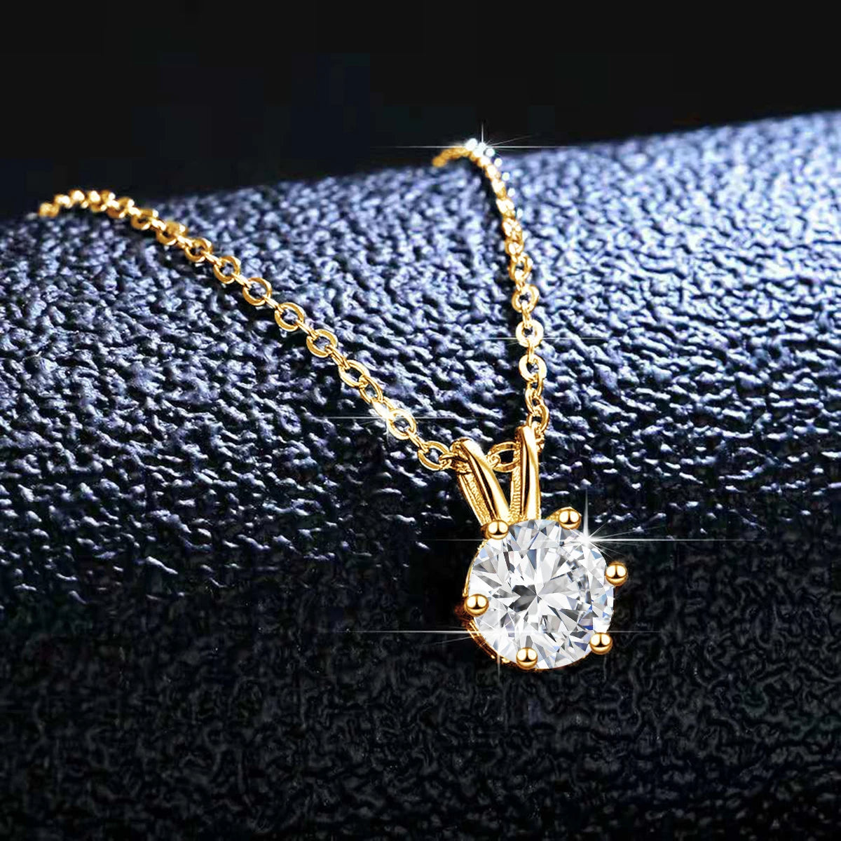 Moissanite Diamond Necklace 