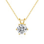 Moissanite Diamond Necklace 