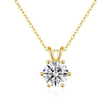 Moissanite Diamond Necklace 