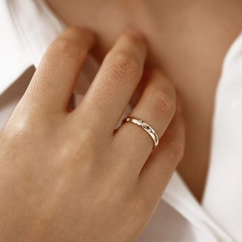 ​Gold-Plated Engagement Ring