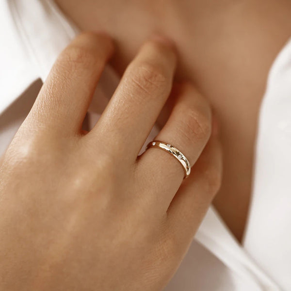 ​Gold-Plated Engagement Ring
