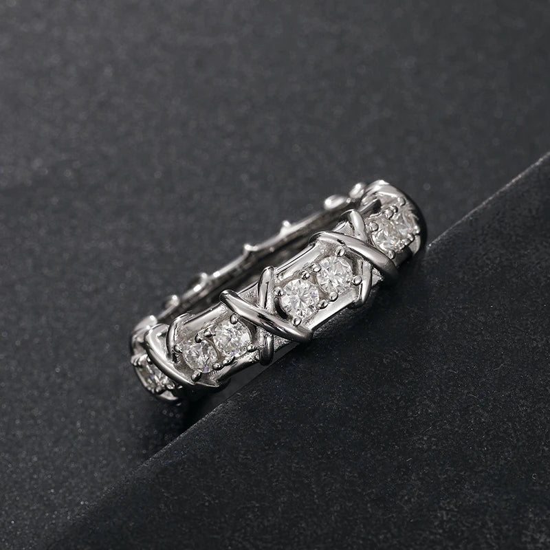 Exquisite Moissanite Ring