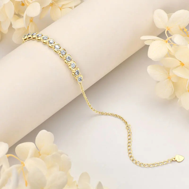 Luxury Adjustable Diamond Bracelet 