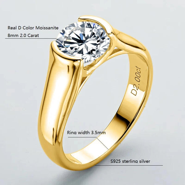 Sterling Silver Engagement Ring