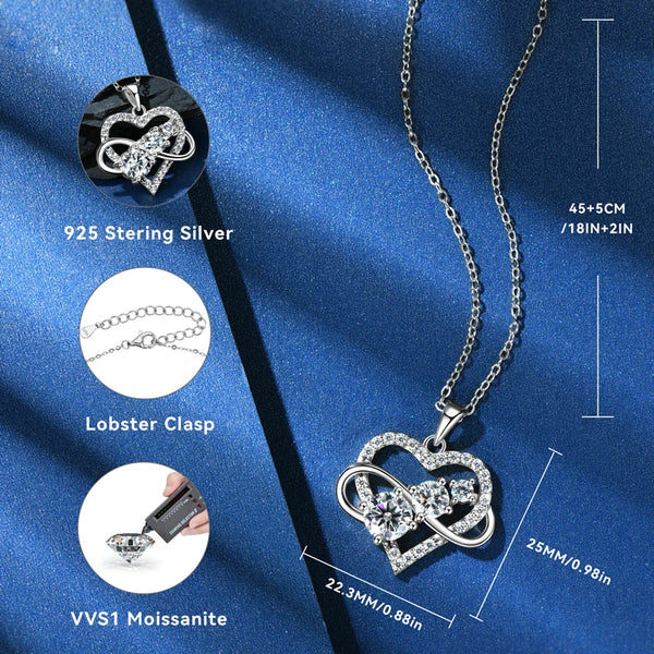 Love Heart Pendant Necklace