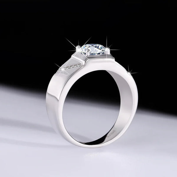 Full Moissanite Wedding Band 5 ct