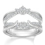 Moissanite Crown Designed Ring