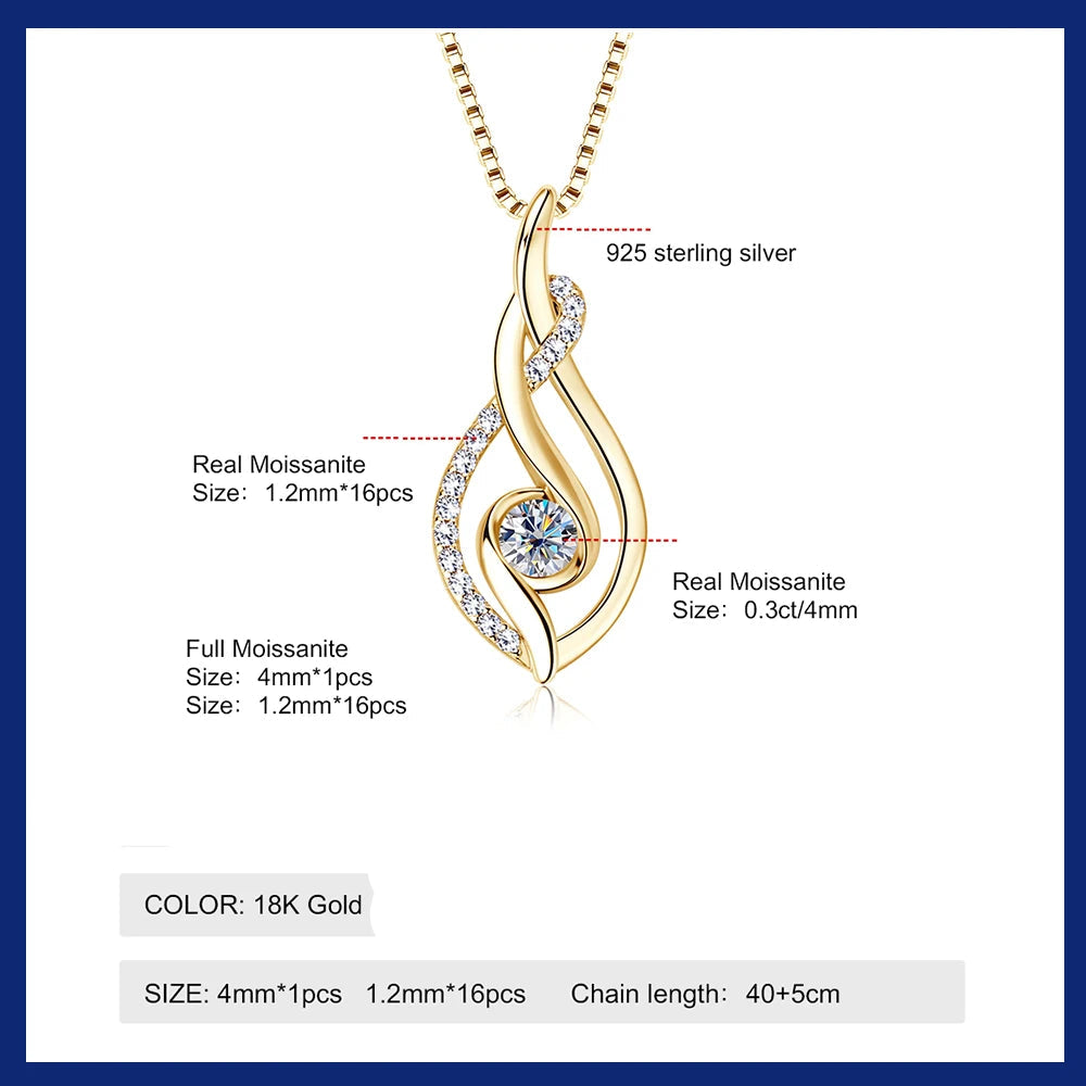 Twisted Necklace Women