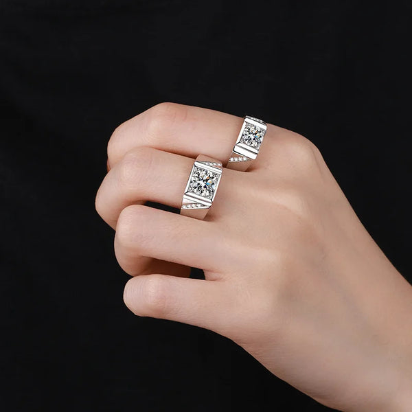 Full Moissanite Wedding Band 5 ct