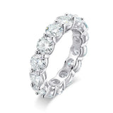Round Cut Bridal Ring