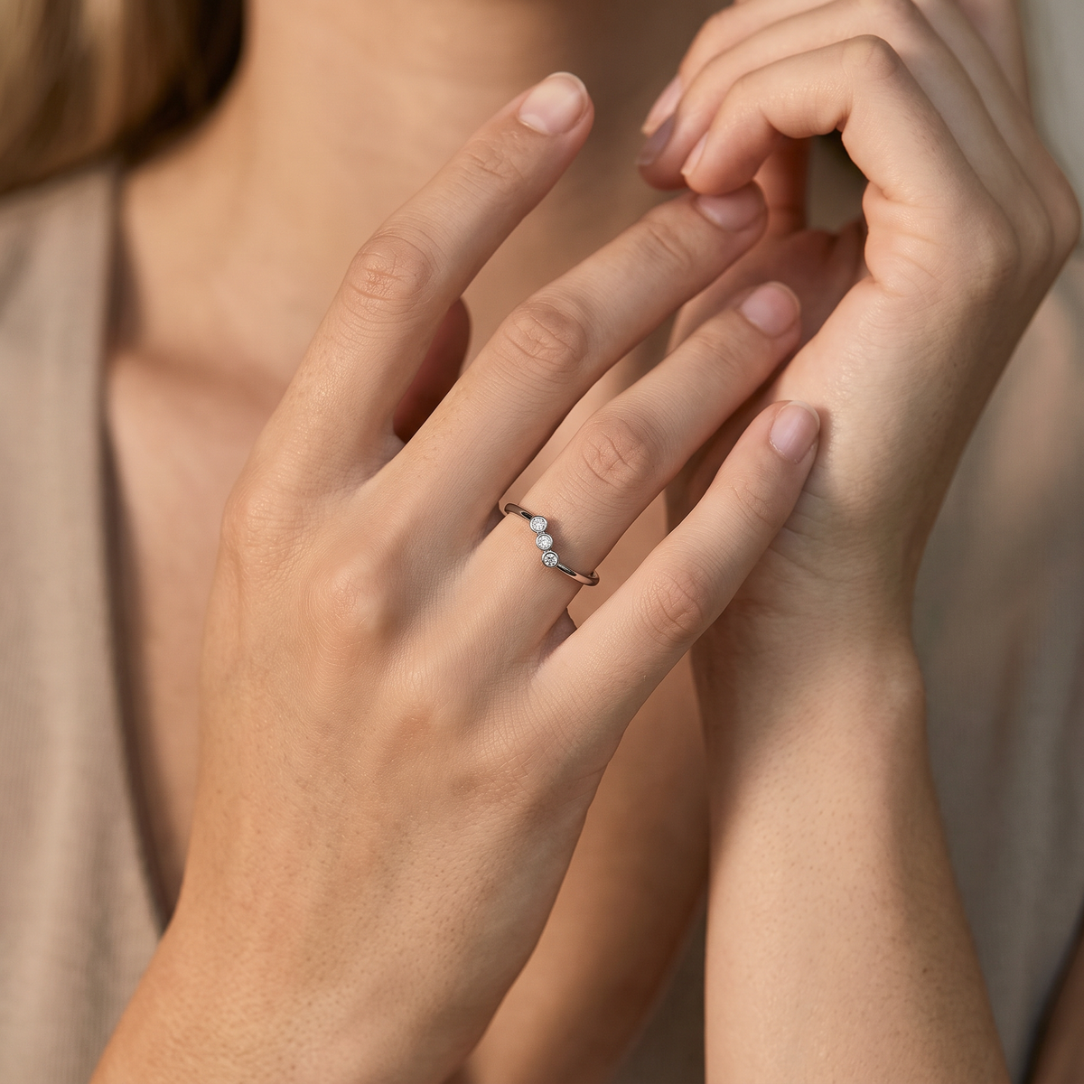 Splügen Stackable Ring