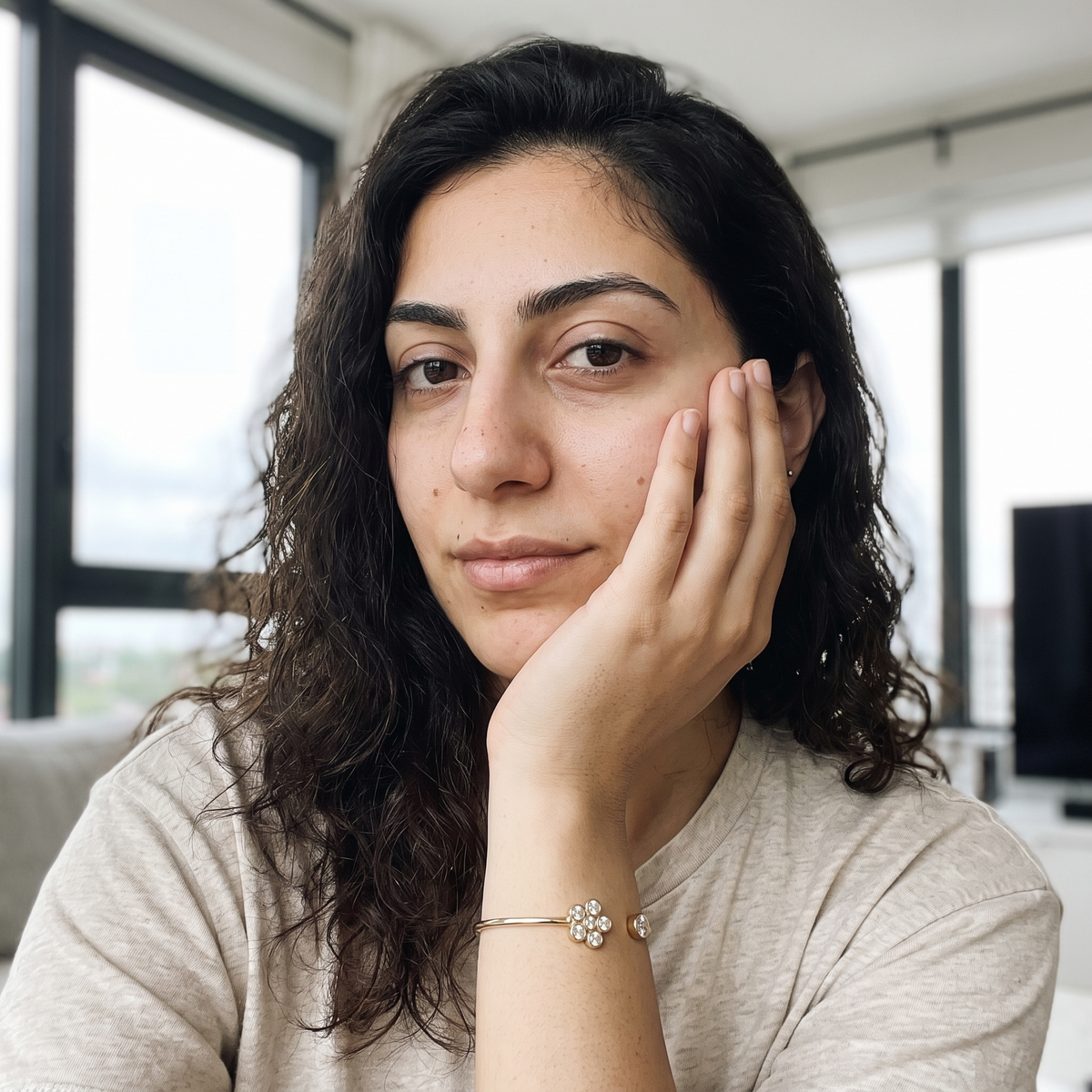 Andeer Bracelet worn by model