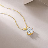 Appenzell Necklace by Meri Jaan — lab-grown moissanite necklace, product photo
