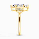 Asco Ring by Meri Jaan — lab-grown moissanite ring, product photo