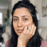 Asco Ring worn by model