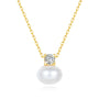 Baden Necklace by Meri Jaan — lab-grown moissanite necklace, product photo