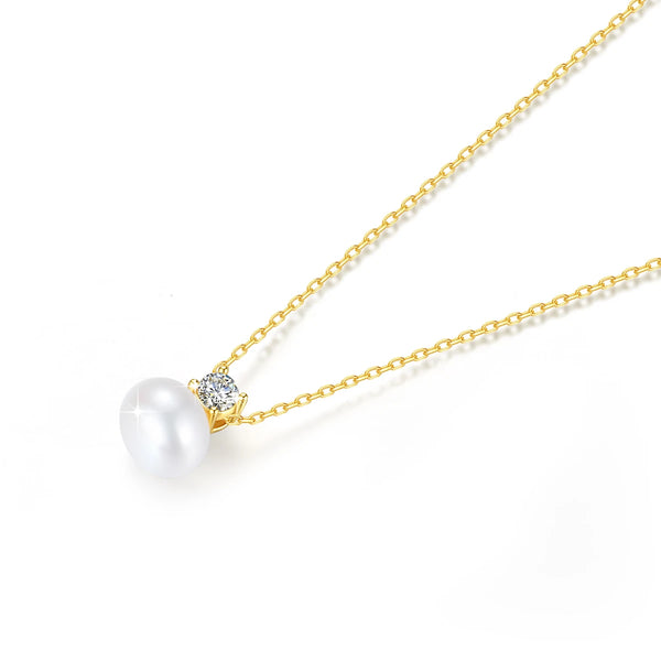 Baden Necklace by Meri Jaan — lab-grown moissanite necklace, product photo