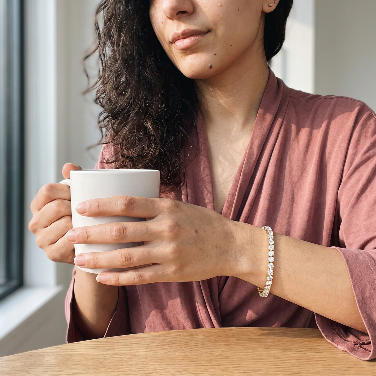 Brunnen Bracelet worn by model
