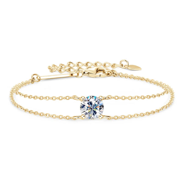 Chasseral Bracelet by Meri Jaan — lab-grown moissanite bracelet, product photo
