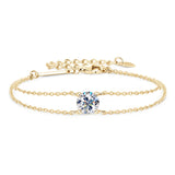 Chasseral Bracelet by Meri Jaan — lab-grown moissanite bracelet, product photo
