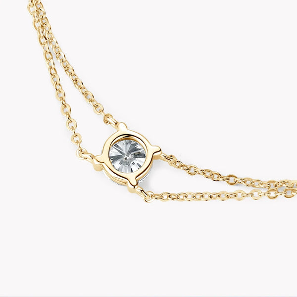 Chasseral Bracelet by Meri Jaan — lab-grown moissanite bracelet, product photo