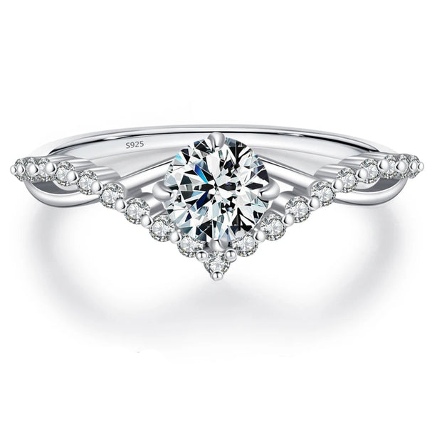 Château de Chillon Ring by Meri Jaan — lab-grown moissanite ring, product photo