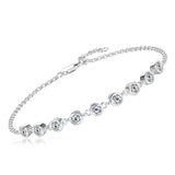 Crans-Montana Bracelet by Meri Jaan — lab-grown moissanite bracelet, product photo