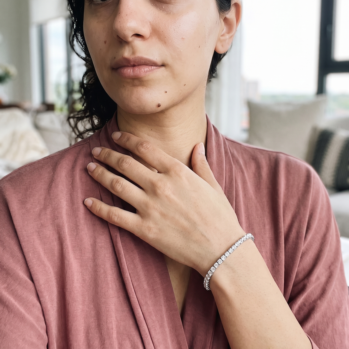 Cully Bracelet worn by model