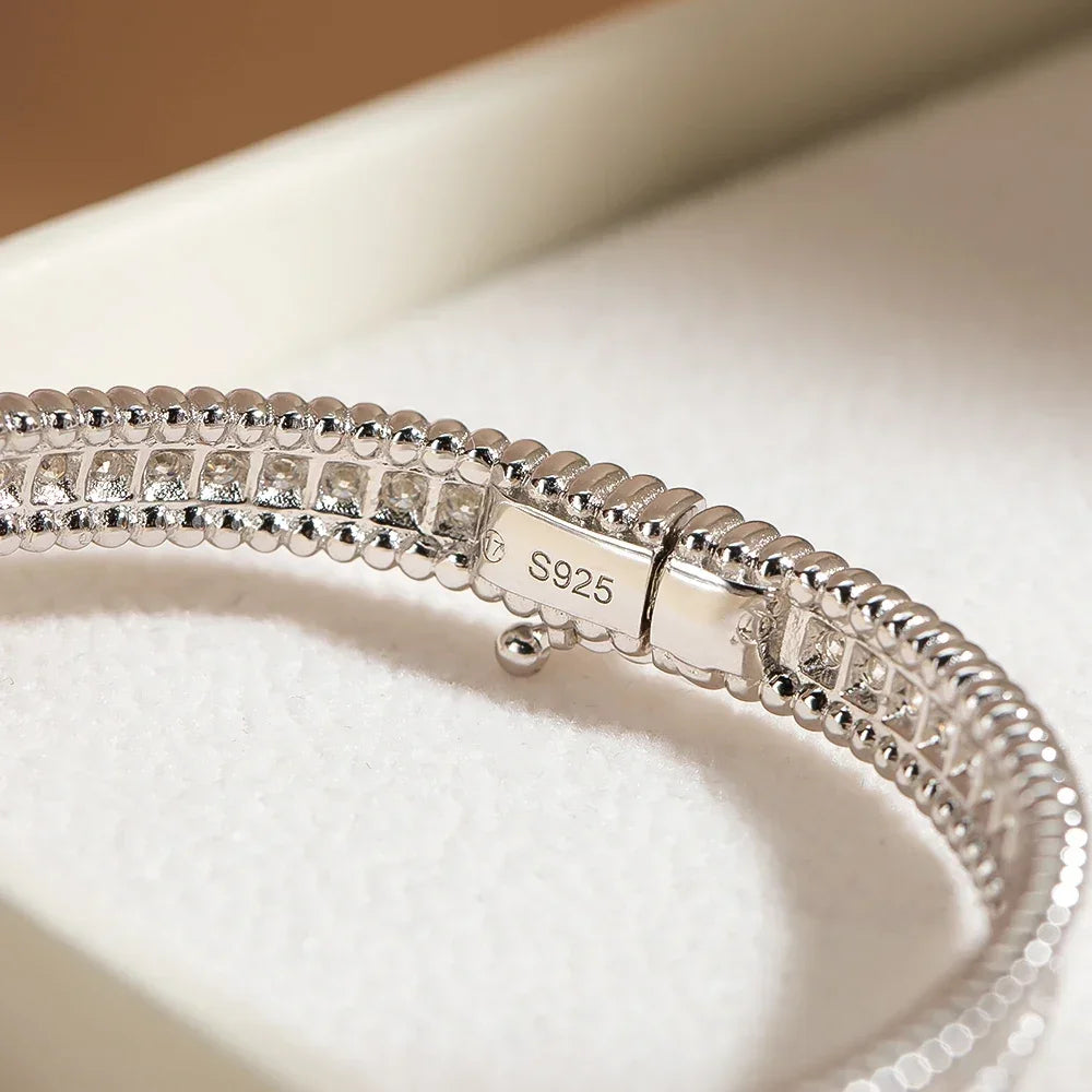 Davos Bracelets by Meri Jaan — lab-grown moissanite bracelet, product photo