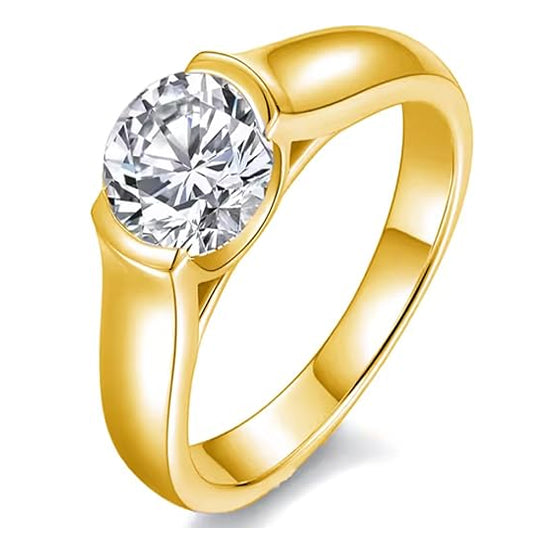 Sterling Silver Engagement Ring