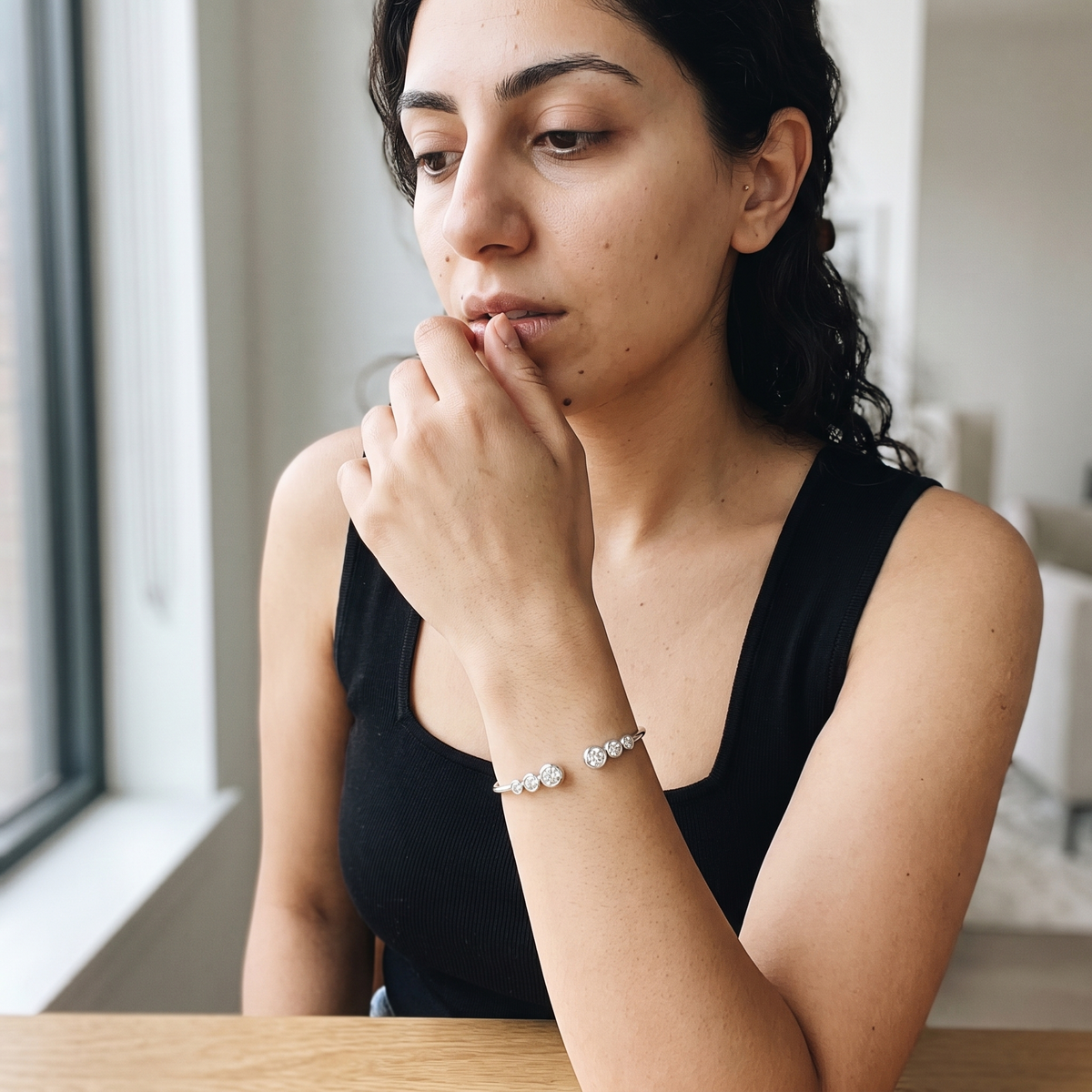 Filisur Bracelet worn by model