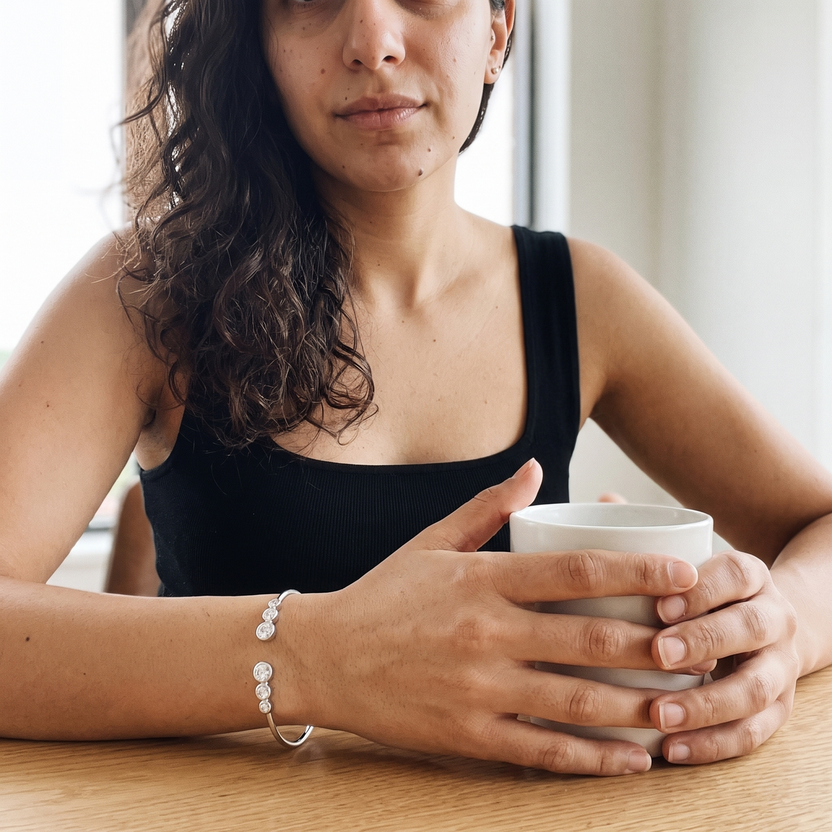Filisur Bracelet worn by model
