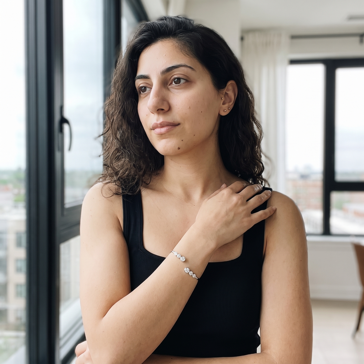 Filisur Bracelet worn by model