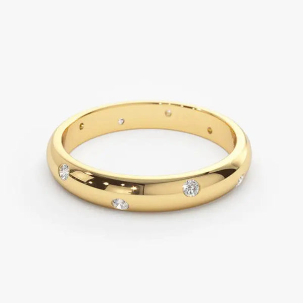 Flims Rings by Meri Jaan — lab-grown moissanite ring, product photo