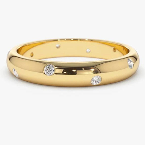 Flims Rings by Meri Jaan — lab-grown moissanite ring, product photo