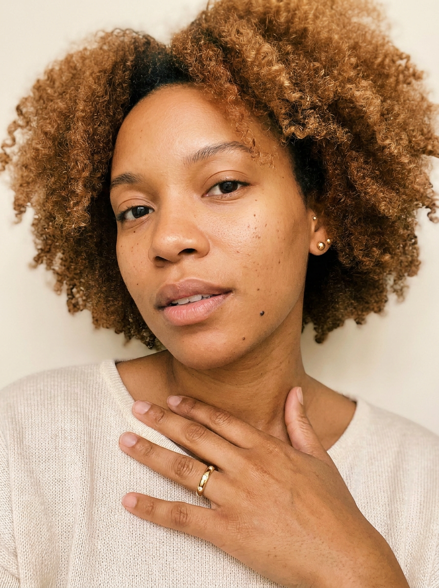 Flims Rings by Meri Jaan — lab-grown moissanite ring, worn by model